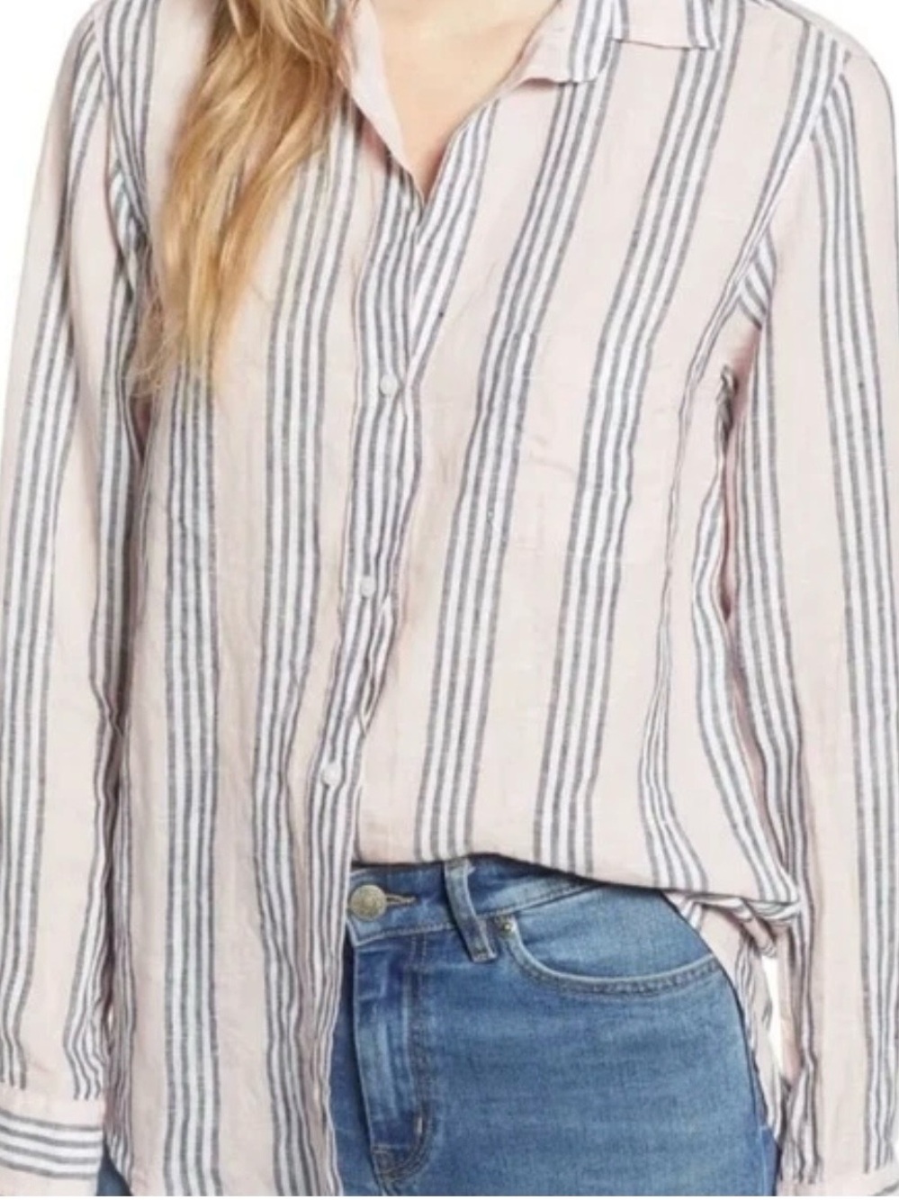 Grayson The Hero Tumbled Linen Shirt
